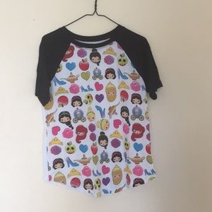Disney Princess Emoji Tee